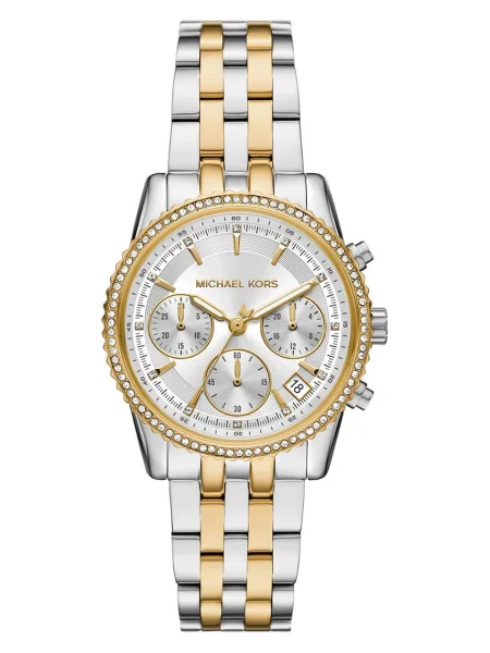 MICHAEL Michael Kors Ceas analogic RITZ auriu argintiu
