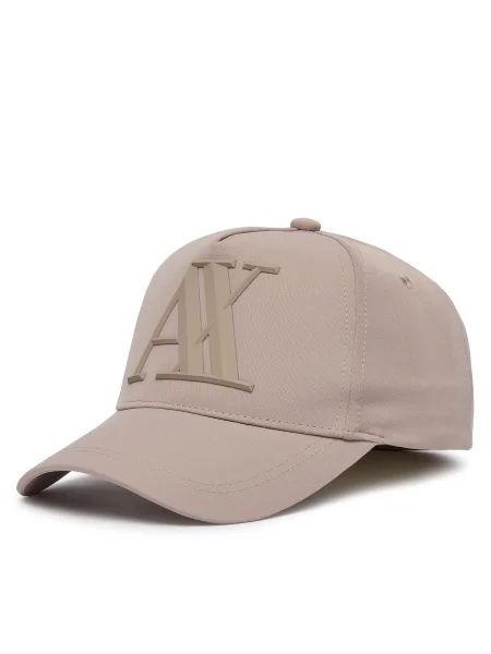 ARMANI EXCHANGE Sapkák sötét bézs barna