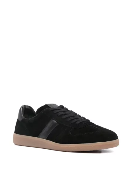 Sneakerși Tom Ford din piele de căprioară negru