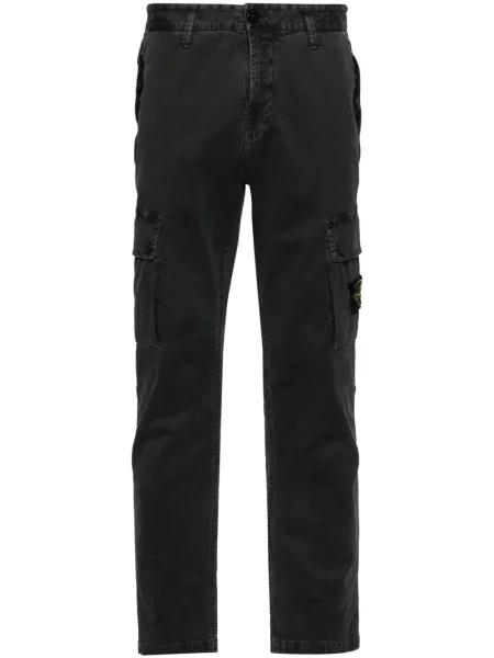 Pantaloni cargo Stone Island cu strasuri gri
