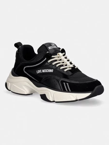 Love Moschino sneakers pentru femei negru