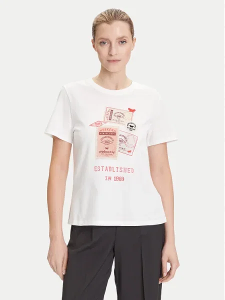 Weekend Max Mara Póló Ara Regular Fit fehér