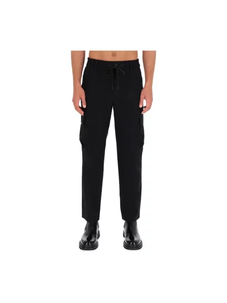 Spodnie cargo Versace Jeans Couture czarne
