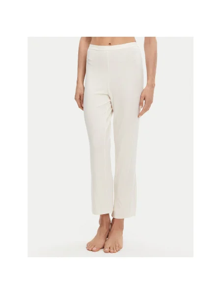 Calvin Klein Underwear Pizsama nadrág Ekru Slim Fit