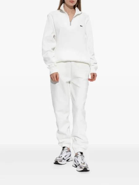 Pantaloni Lacoste alb