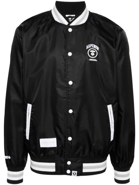 Geacă bomber Aape By A Bathing Ape cu dungi negru