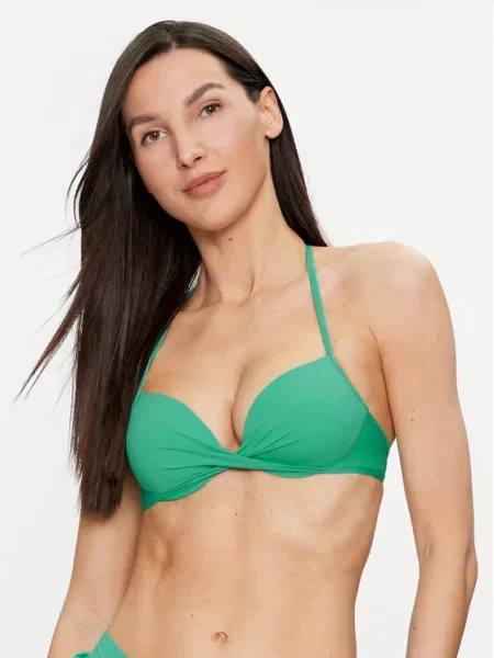 United Colors Of Benetton Góra od bikini Turkusowy