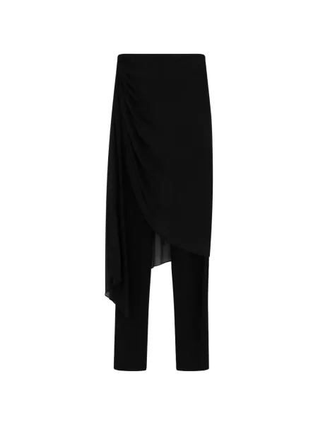Pantaloni Giuseppe Di Morabito drapate negru