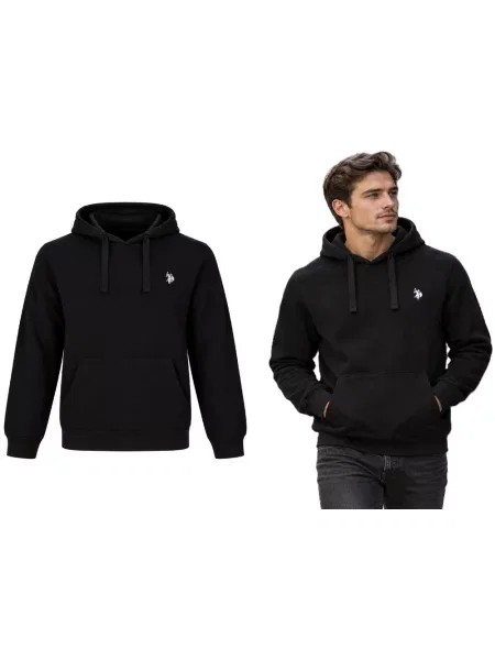 Polo majica Us Polo Assn crna