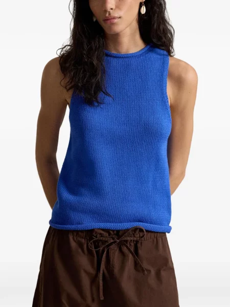 Μικρός πλεκτά σορτς Polo Ralph Lauren με κέντημα λευκό