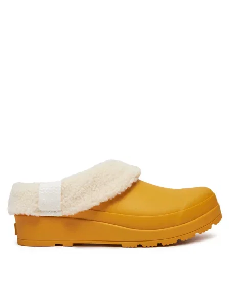 Шлепанцы Hunter желтые