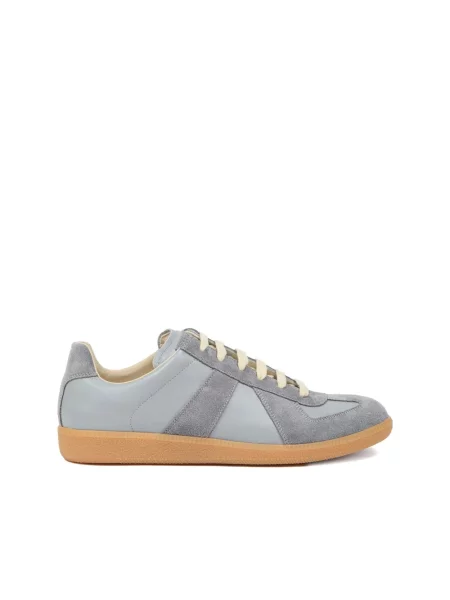Sneakersy Maison Margiela skórzane niebieskie