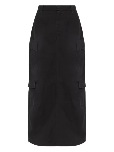 Fustă midi Balenciaga negru