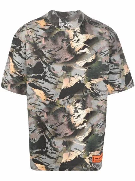 Tricou Heron Preston cu model camuflaj