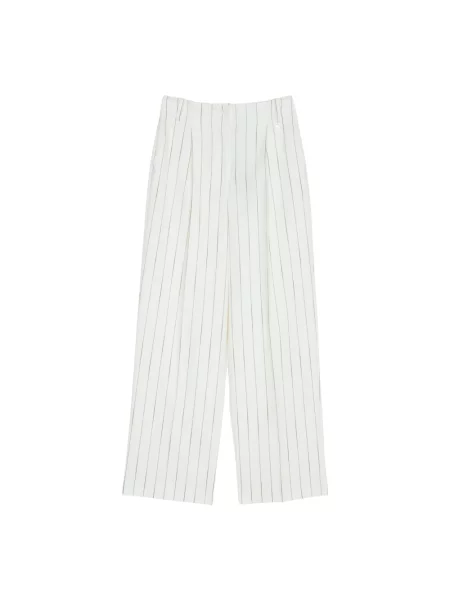Spodnie palazzo Twinset białe
