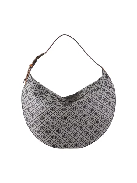 Torebka Tory Burch zamszowa niebieska