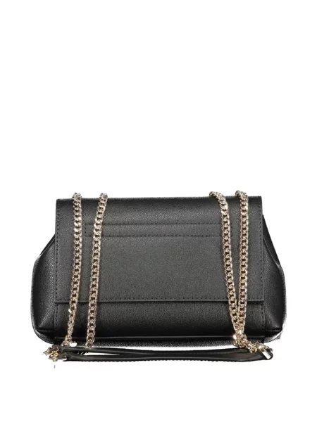 Чанта Guess с автограф черно