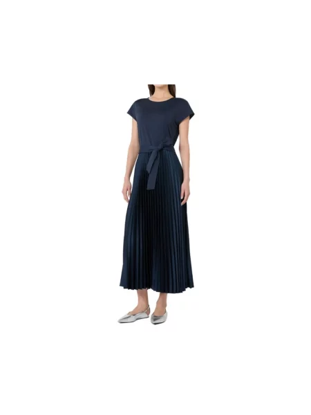 Sukienka midi Weekend Max Mara niebieska