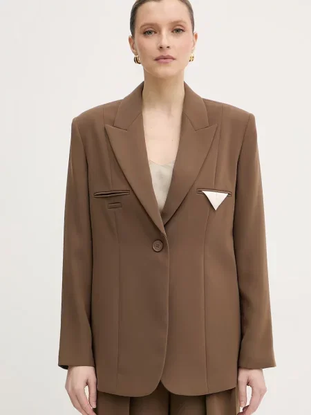 Armani Exchange sacou femeiesc maro