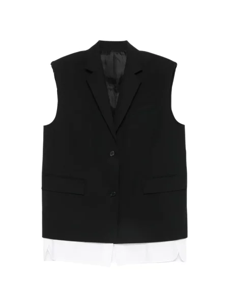 Vestă Juun.j fără mâneci negru