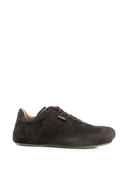 Sneakerși Mm6 Maison Margiela cu șireturi din dantelă maro