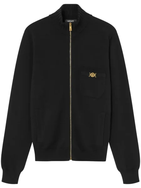 Пуловер Versace черно