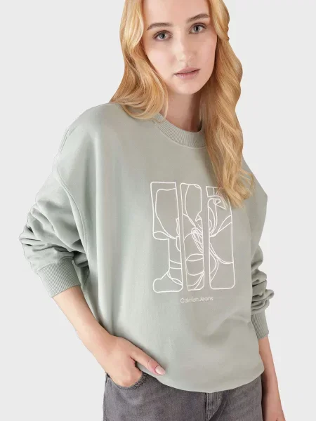 Вишитий світшот Calvin Klein Jeans