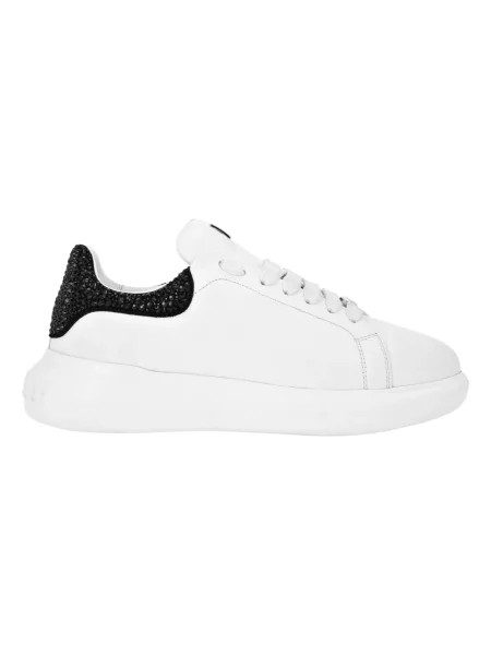 Sneakersy Philipp Plein skórzane białe