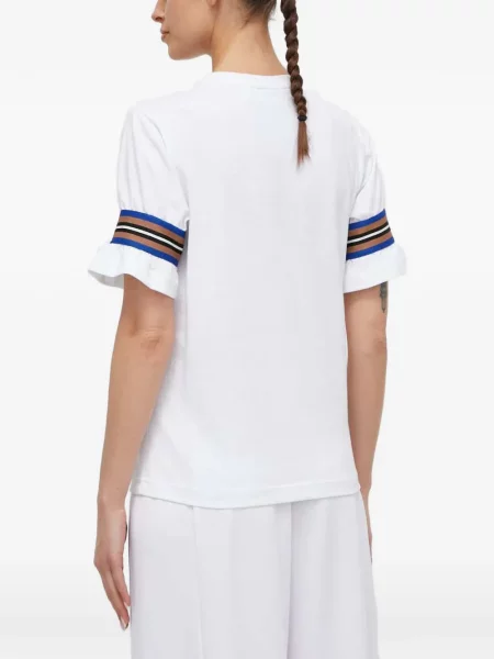 Tricou Fila cu volane alb
