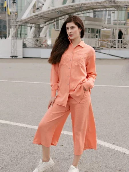 Штани повсякденні LadyLike помаранчевий