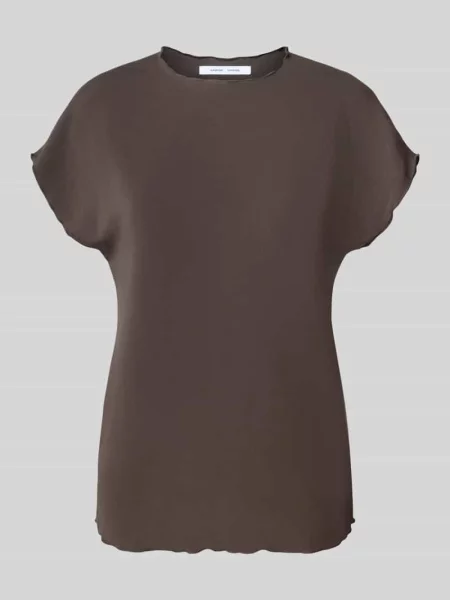 T-shirt o kroju relaxed fit z mieszanka model Saumi' Samsoe Samsoe