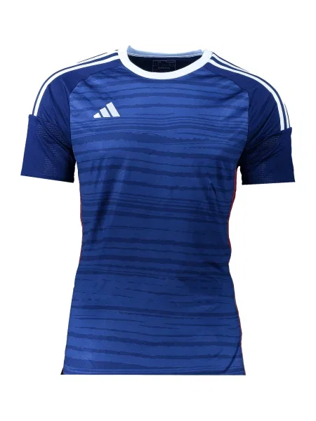 ADIDAS PERFORMANCE Tricou funcțional albastru / albastru închis / roșu alb