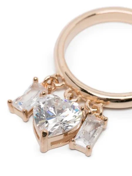 Inel Maje cu motiv cu inimi auriu