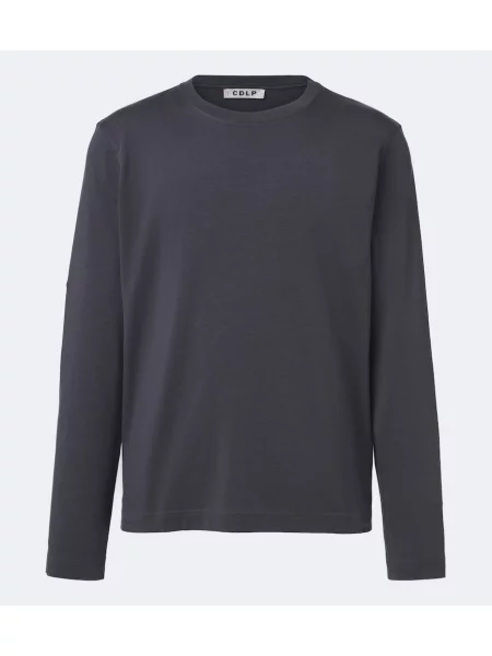 Tricou Cdlp din jerseu albastru