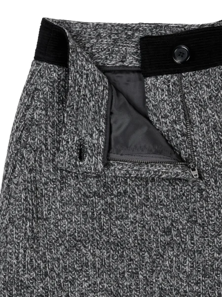 Fusta mini Studio Tomboy tricotate gri