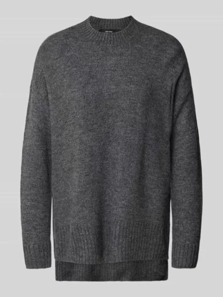 Sweter z dzianiny o kroju oversized z półgolfem model ‘LEFILE’ Vero Moda