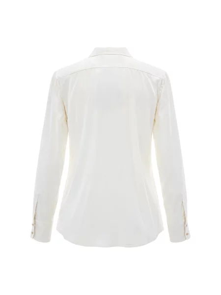 Lniana koszula Max Mara Studio biała