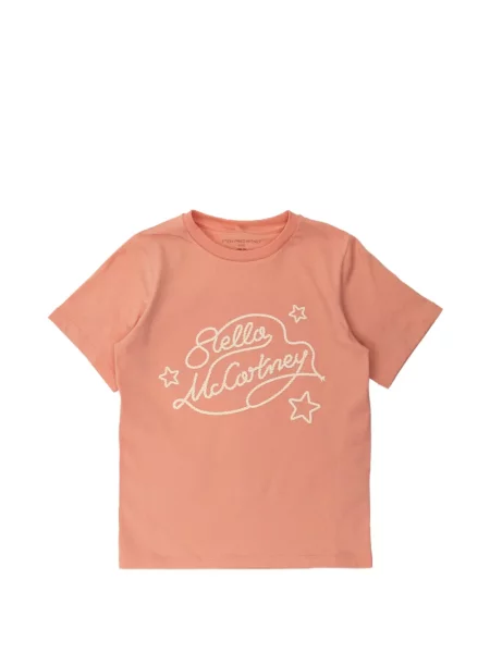 Koszulka dziecięca Stella Mccartney różowa
