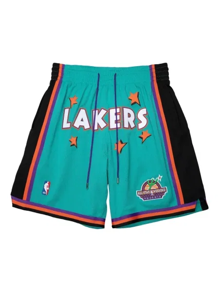 Pantaloni scurți Mitchell & Ness albastru