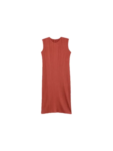 Sukienka Issey Miyake czerwona