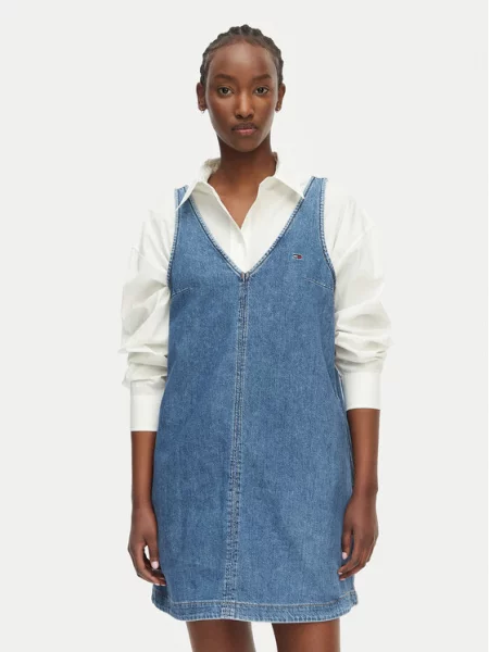 Tommy Jeans traper haljina plava