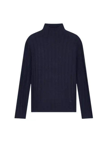 Sweter Emporio Armani niebieski