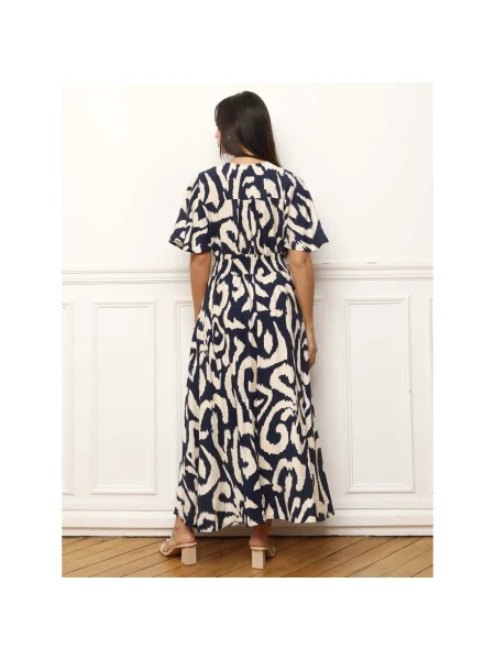 Rochie La Modeuse albastru