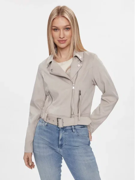 Guess Bunda pro přechodné období Celeste šedá