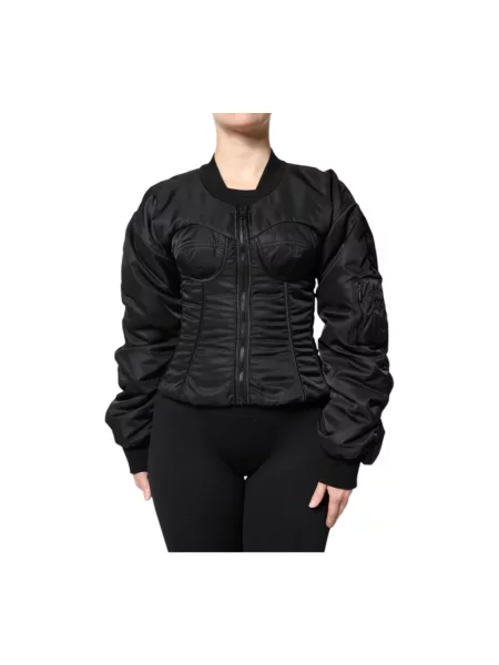 Kurtka bomber Dolce And Gabbana czarny