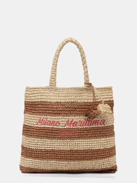 Liu Jo torba plażowa beżowa