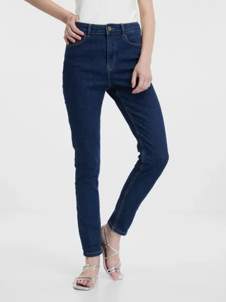 Blugi skinny Orsay albastru