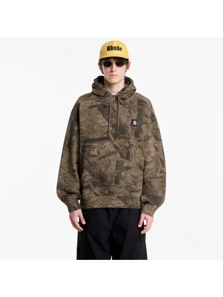 Bluza z kapturem Carhartt Wip w piórka z kapturem