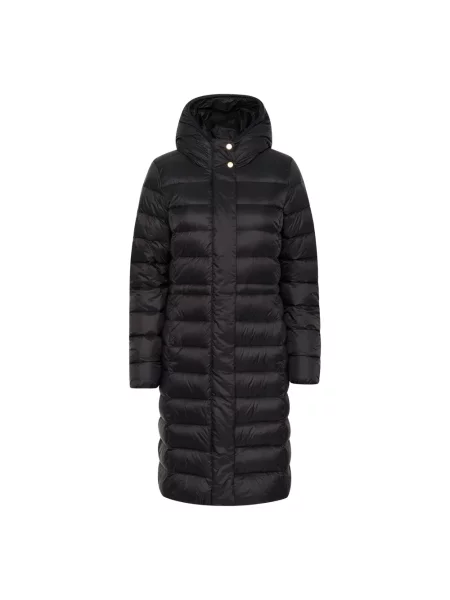 Kurtka puchowa Part Two z kapturem czarna