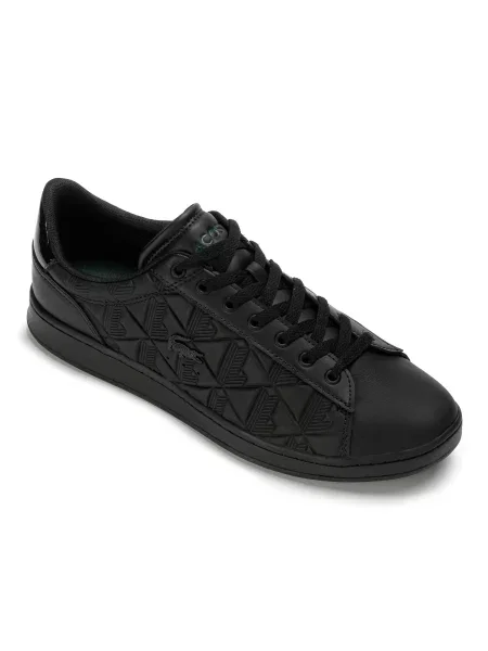 Buty sportowe do chodzenia Lacoste CARNABY SET 1 ZAL SMA czarne
